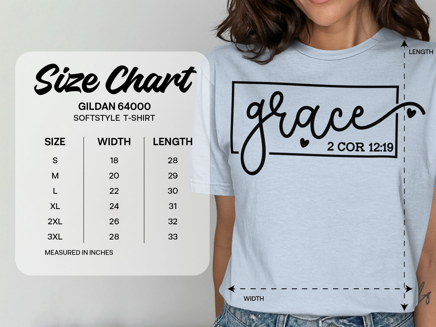 Grace 2 Cor 12:19 Softstyle T-Shirt product type