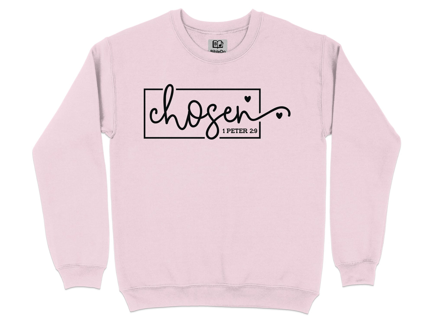 Chosen I Peter 2:9 Quote Sweatshirt product type