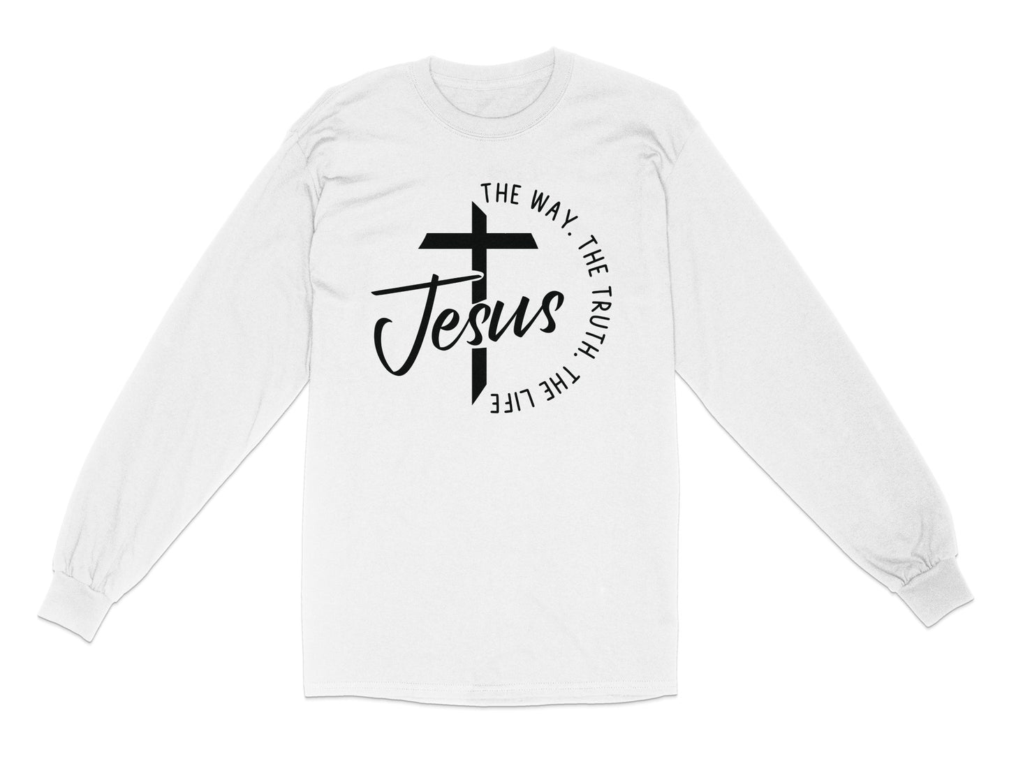Jesus The Way The Truth The Life Long Sleeve product type