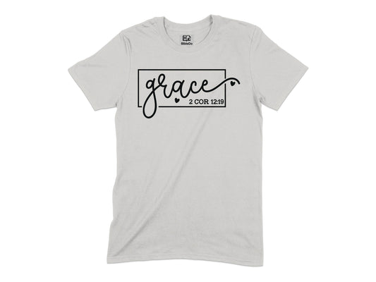Grace 2 COR 12:19 Graphic Print T-Shirt product type