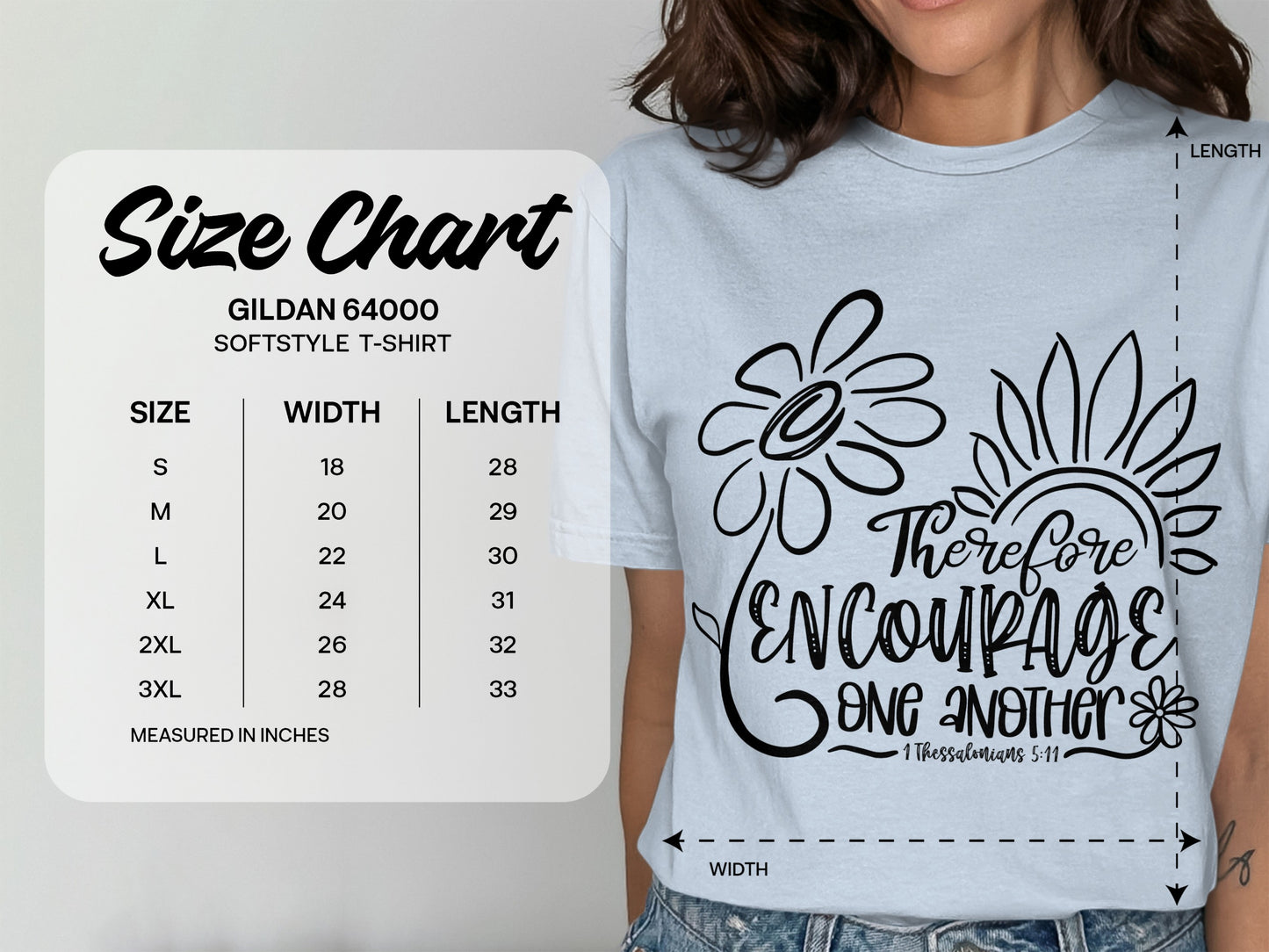 Therefore Encourage One Another T-shirt product type