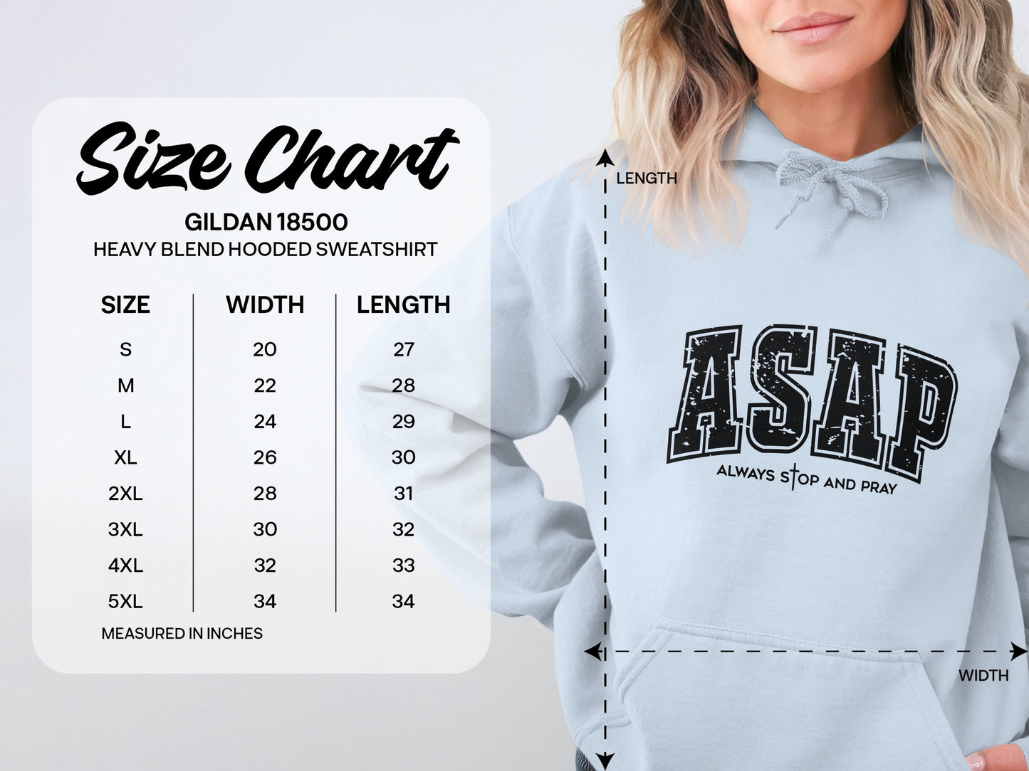 Always Stop and Pray Hooded Sweatshirt product