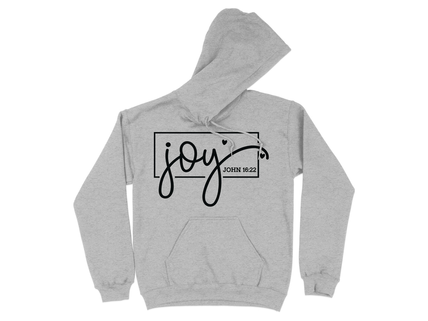 Joy John 16 22 Hoodie with Inspirational Message product