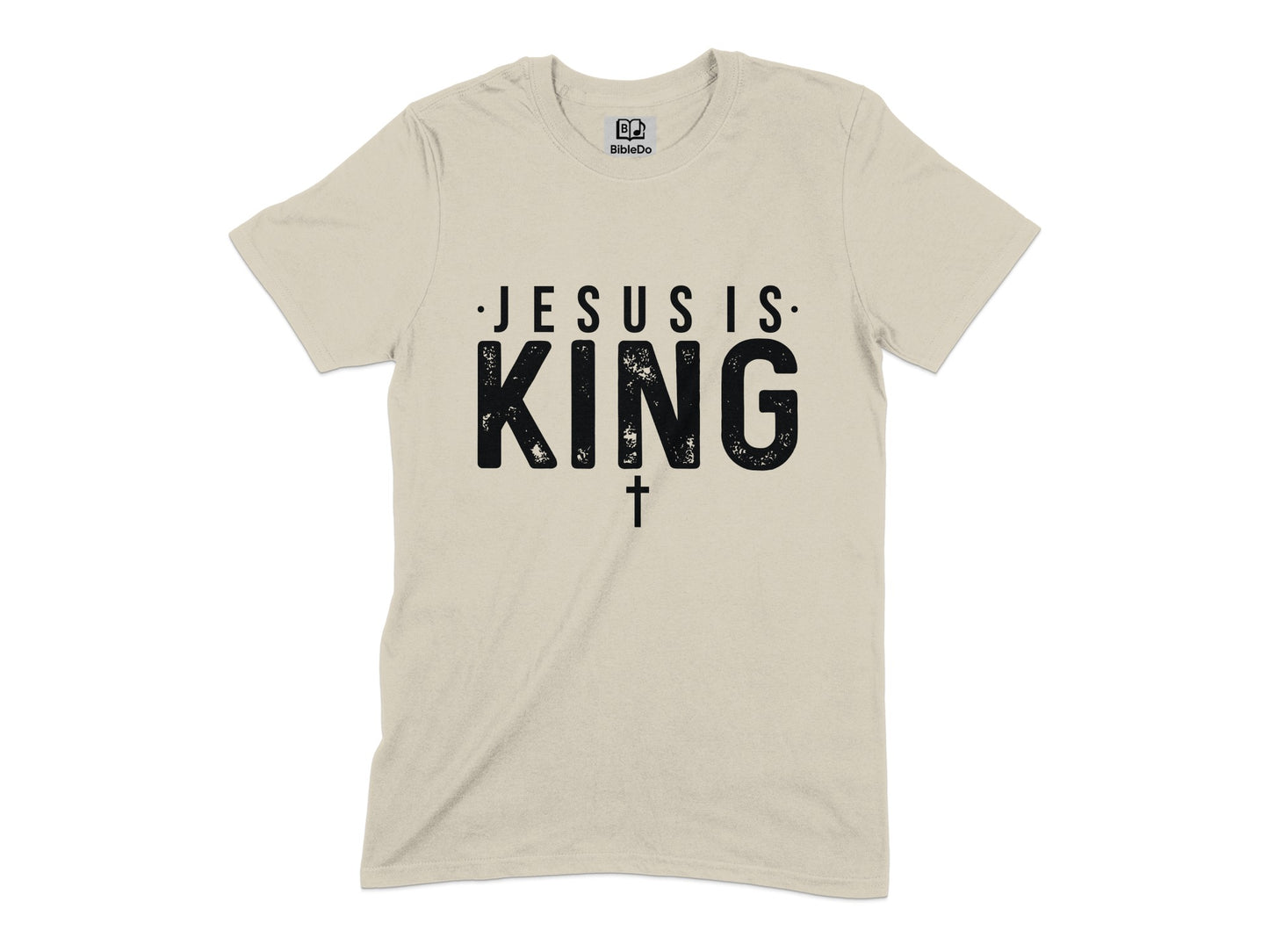 Jesus Is King Graphic Tee Christian Apparel product type