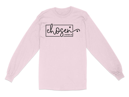 Chosen 1 Peter 2:9 Long Sleeve Shirt product