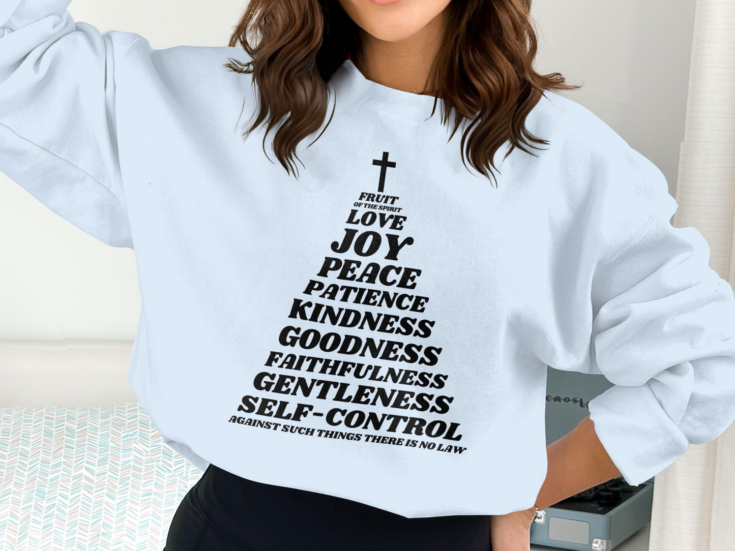 Christian Qualities List Long Sleeve Shirt product
