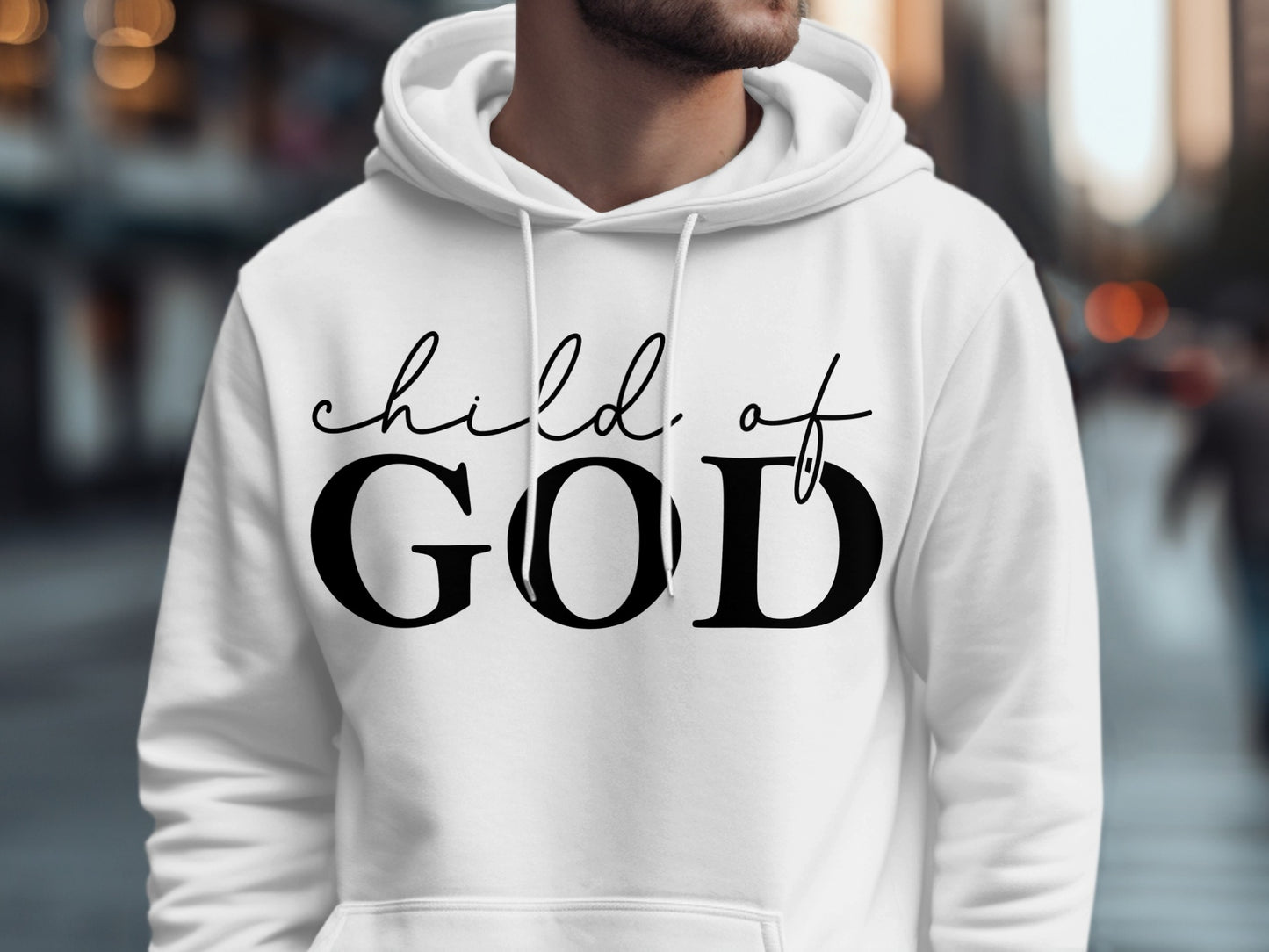 Child of GOD Stylish Text Hoodie product