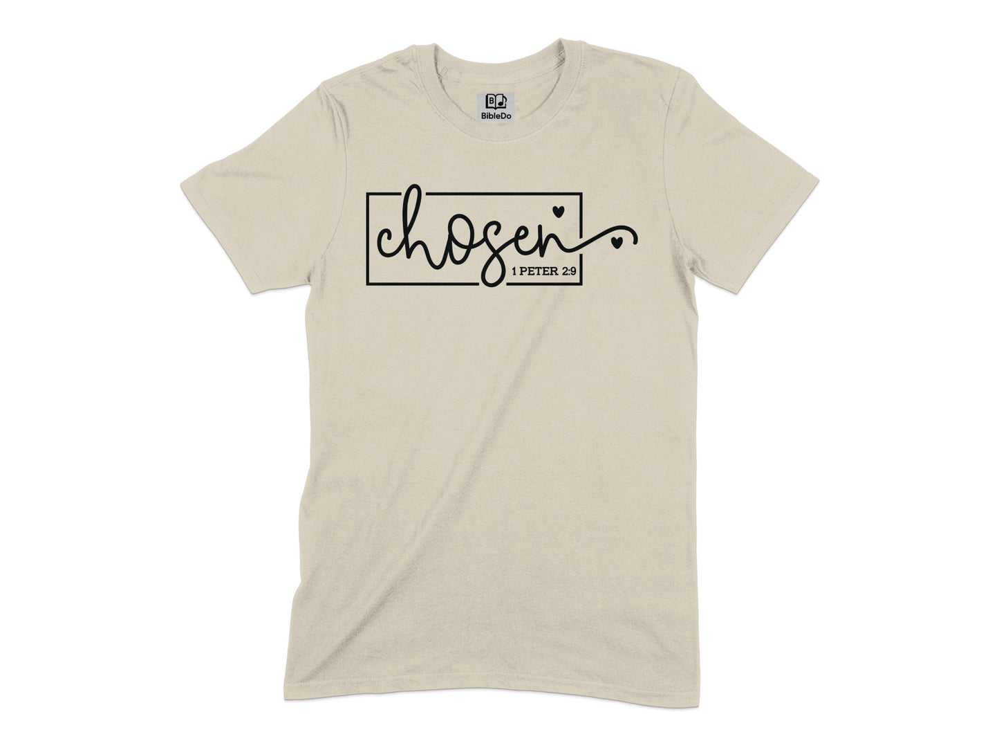 Chosen 1 Peter 2 9 Inspirational Graphic Tee product type