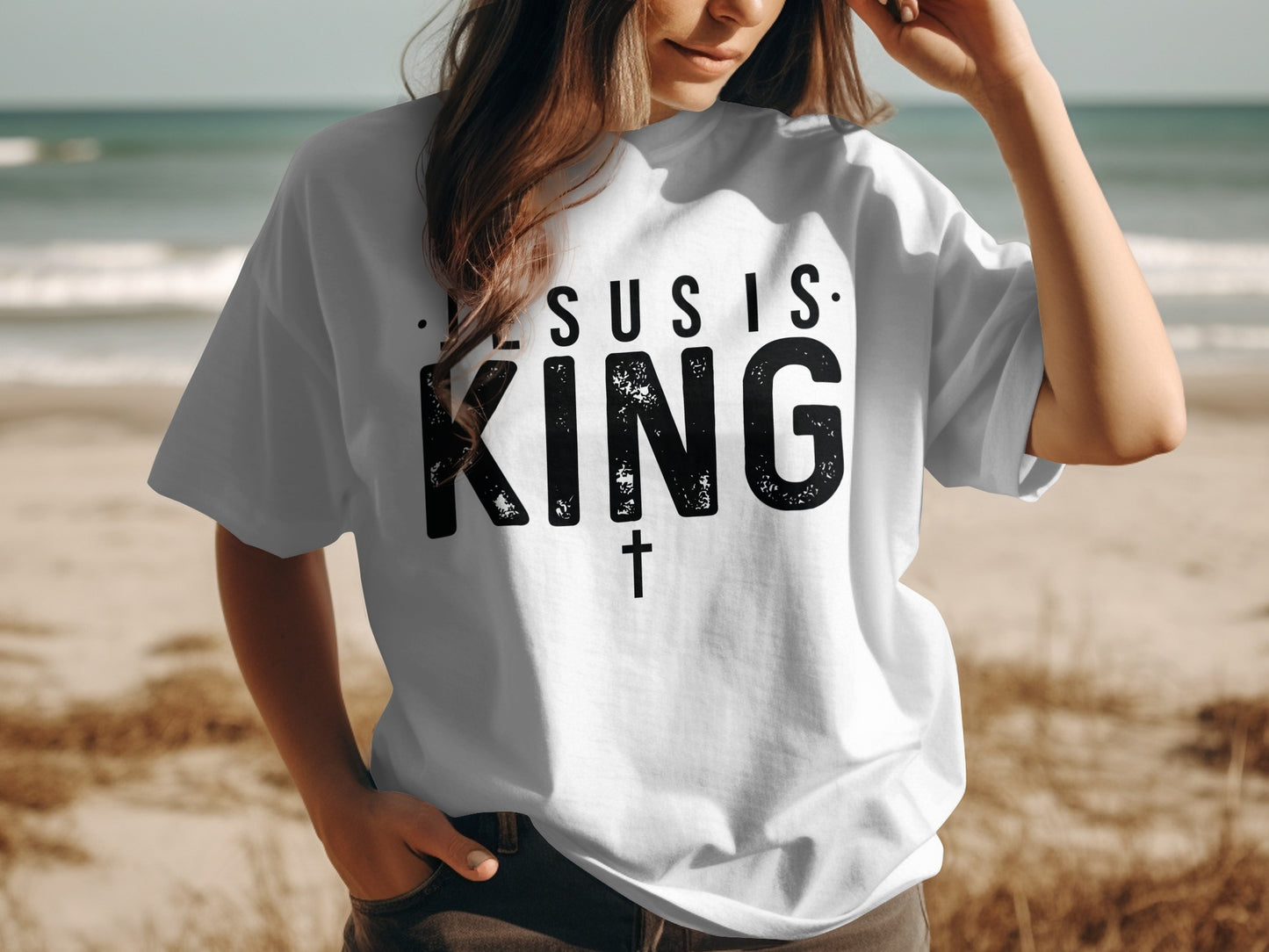 Jesus Is King Graphic T-shirt product type