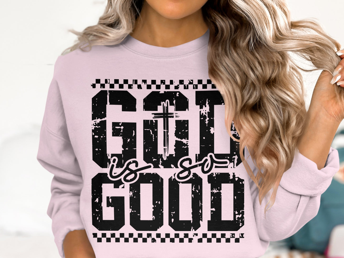 God Is So Good Graphic Sweatshirt product
