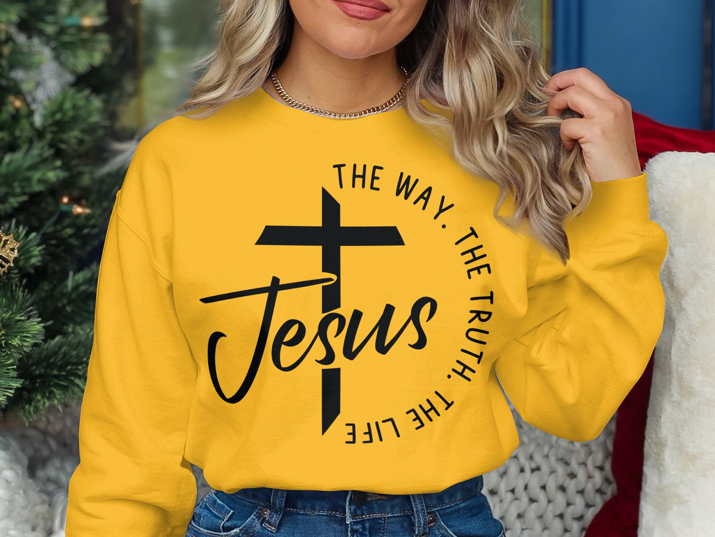 The Way The Truth The Life Jesus Sweatshirt product