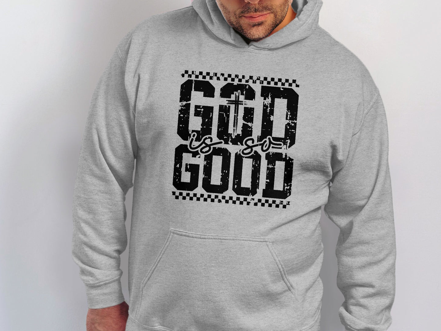 God Is Good Hoodie Inspirational Clothing product type