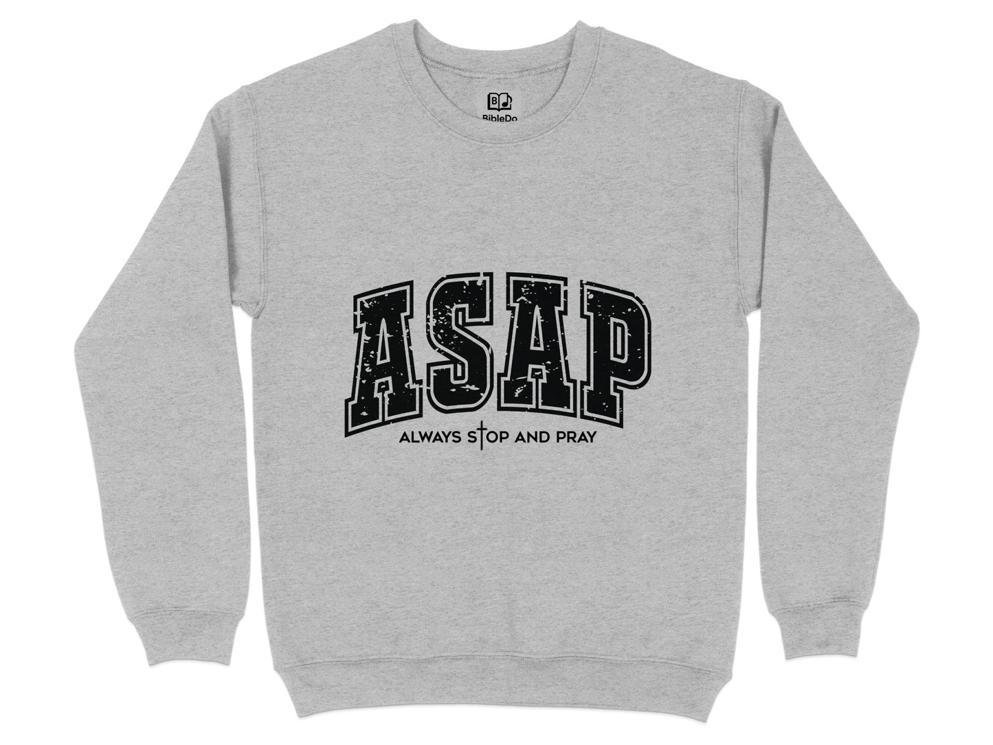 ASAP Always Stop And Pray Printed Sweater product