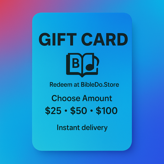 BibleDo Store GIFT CARD