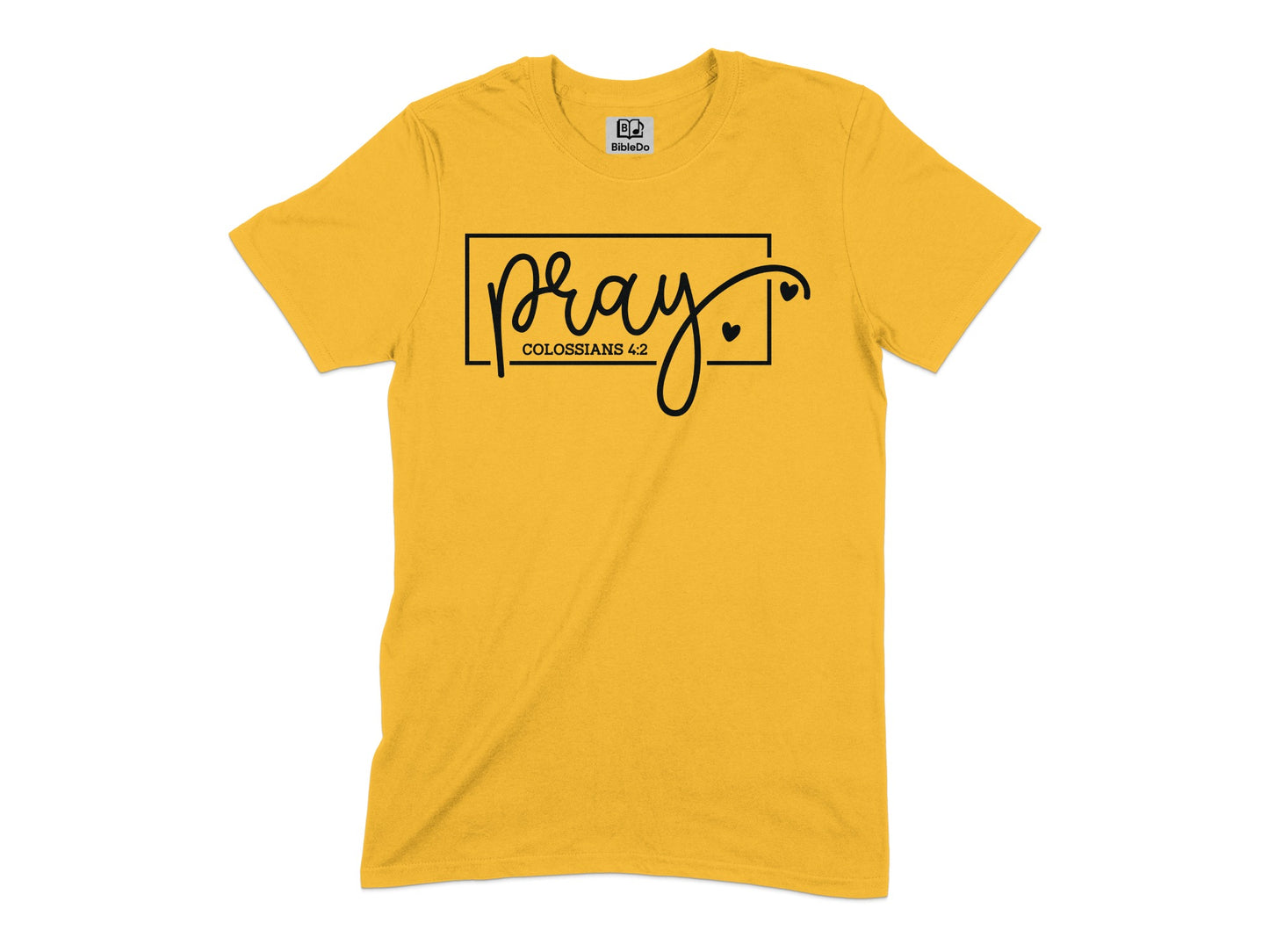Pray Colossians 4:2 Graphic Tee Shirt product type