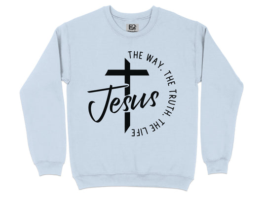 The Way The Truth The Life Jesus Graphic Sweatshirt product