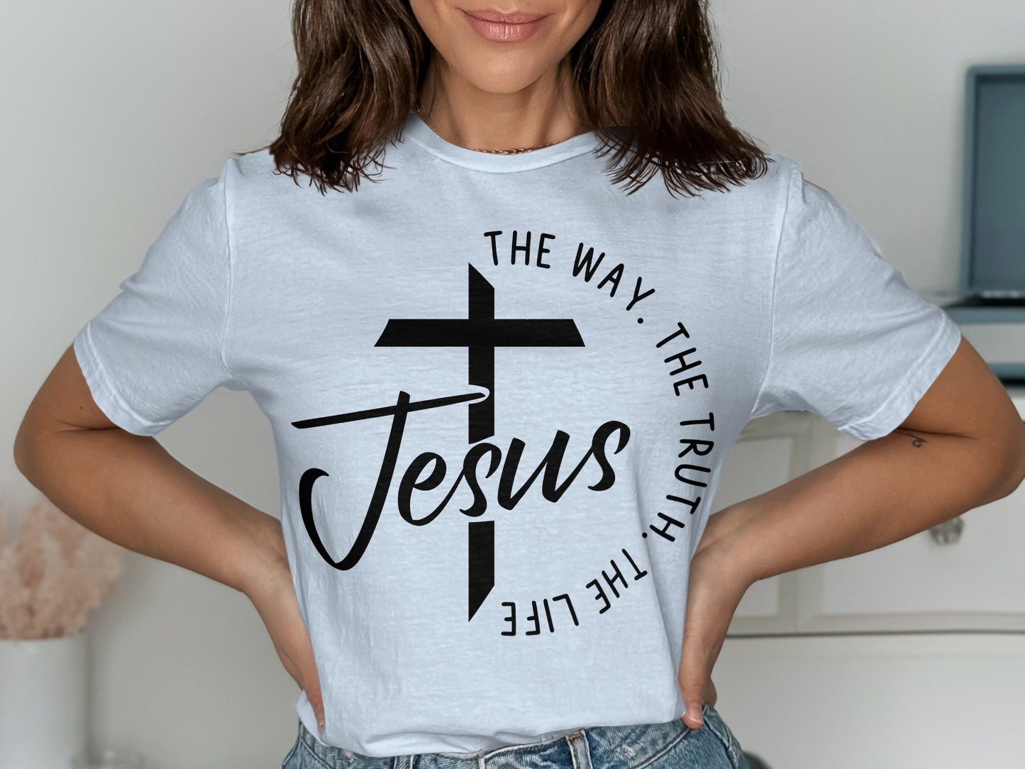 The Way the Truth the Life Jesus Graphic Tee product