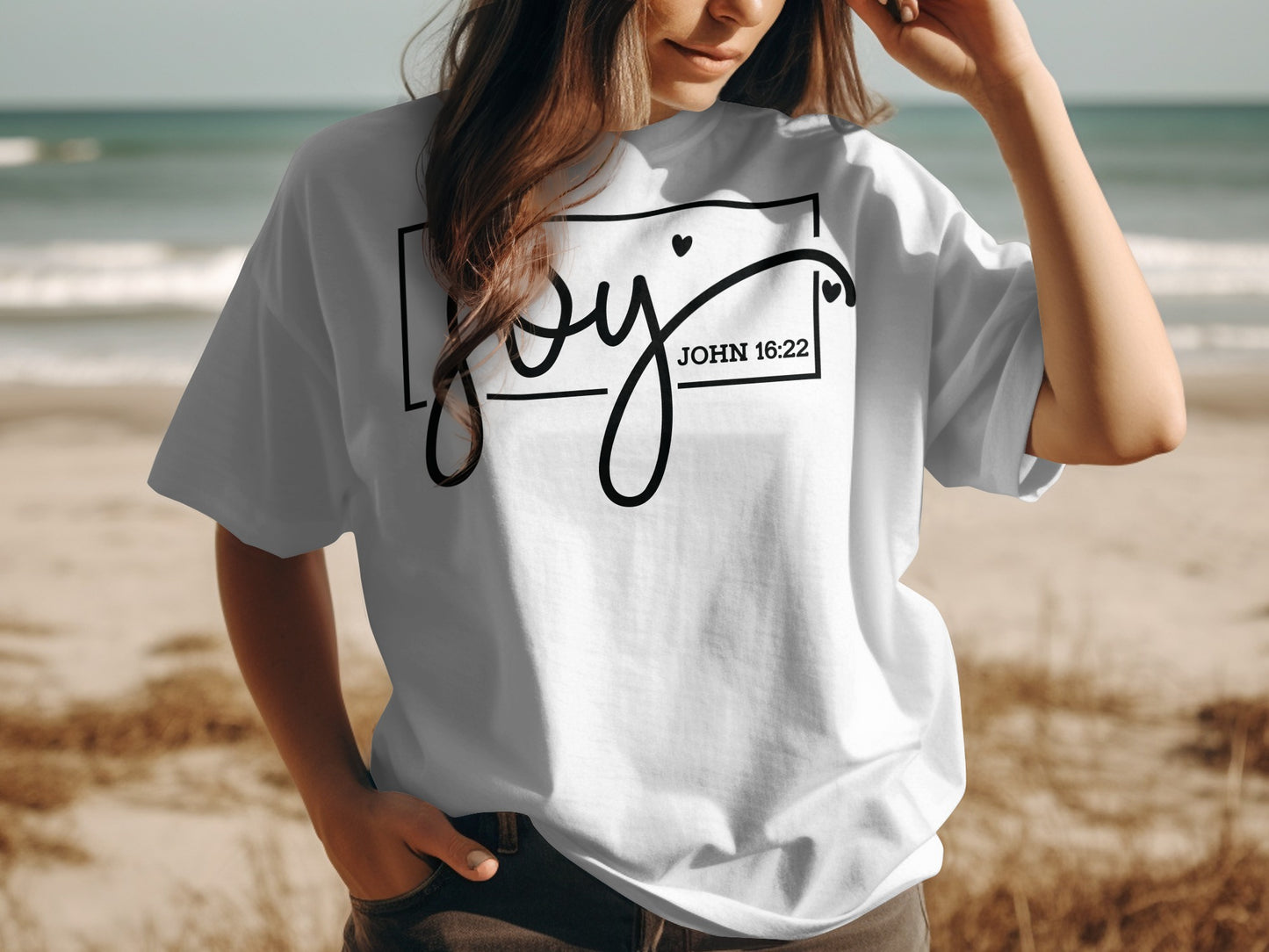 Joy John 16:22 Christian Scripture T-shirt product