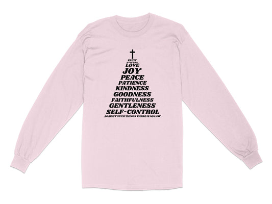 Inspirational Fruit of Spirit Long Sleeve Shirt product