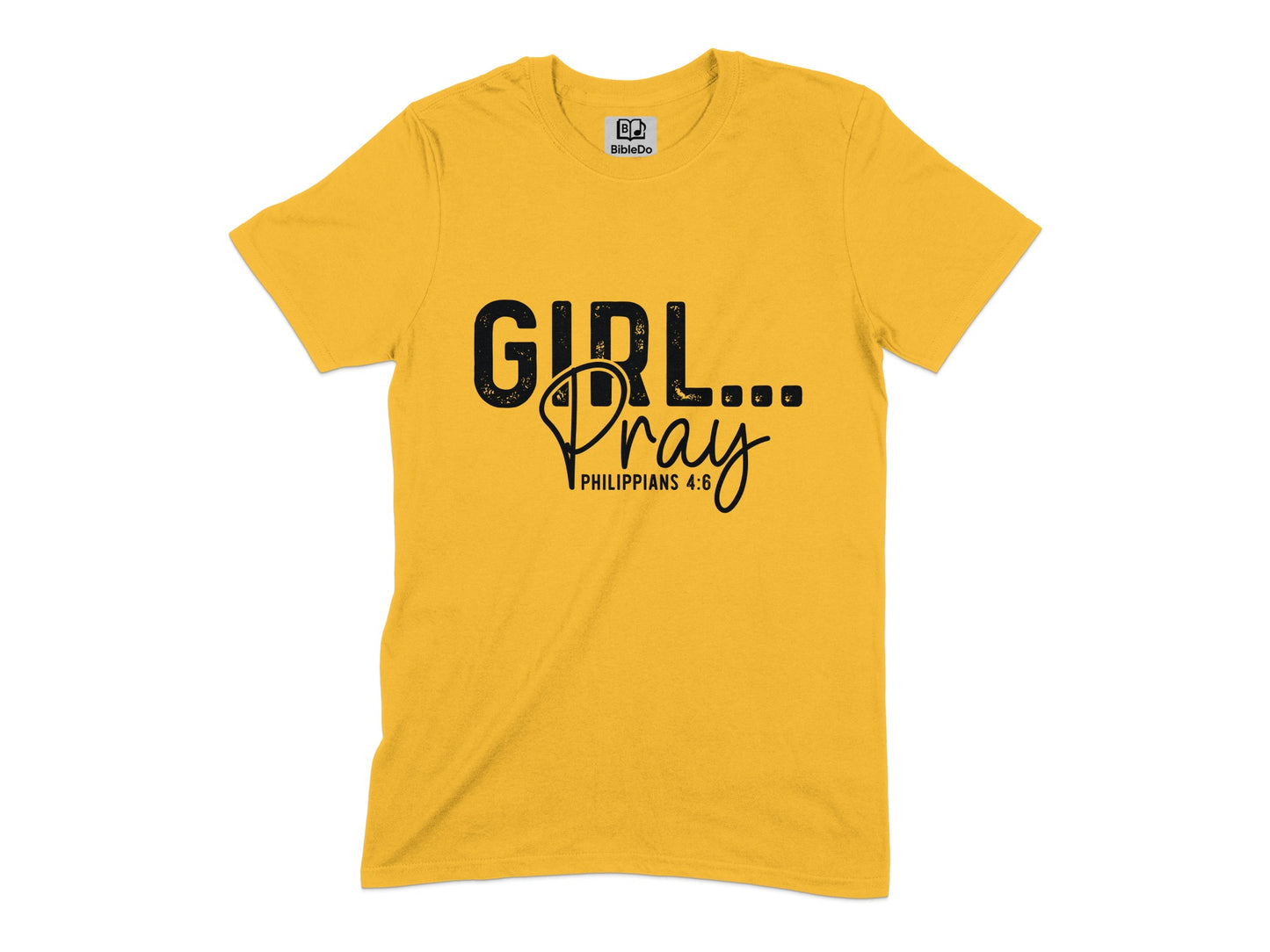 Girl Pray Philippians 4:6 Inspirational Shirt product