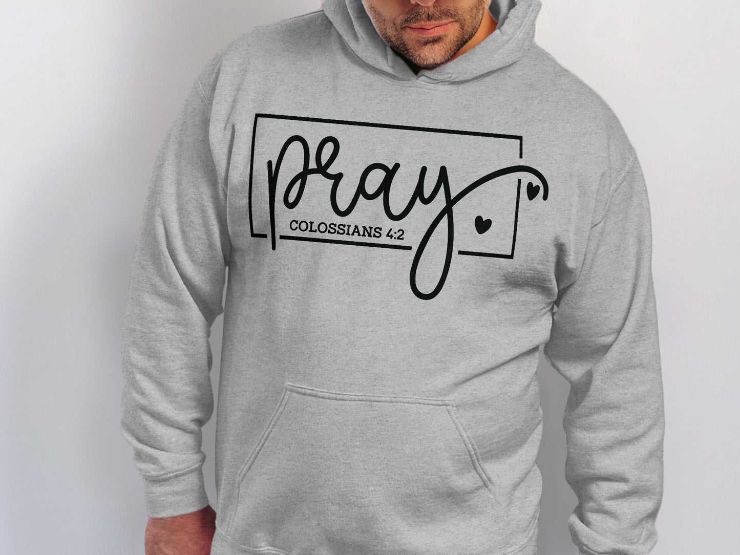 Inspirational Pray Colossians 4:2 Hoodie product type