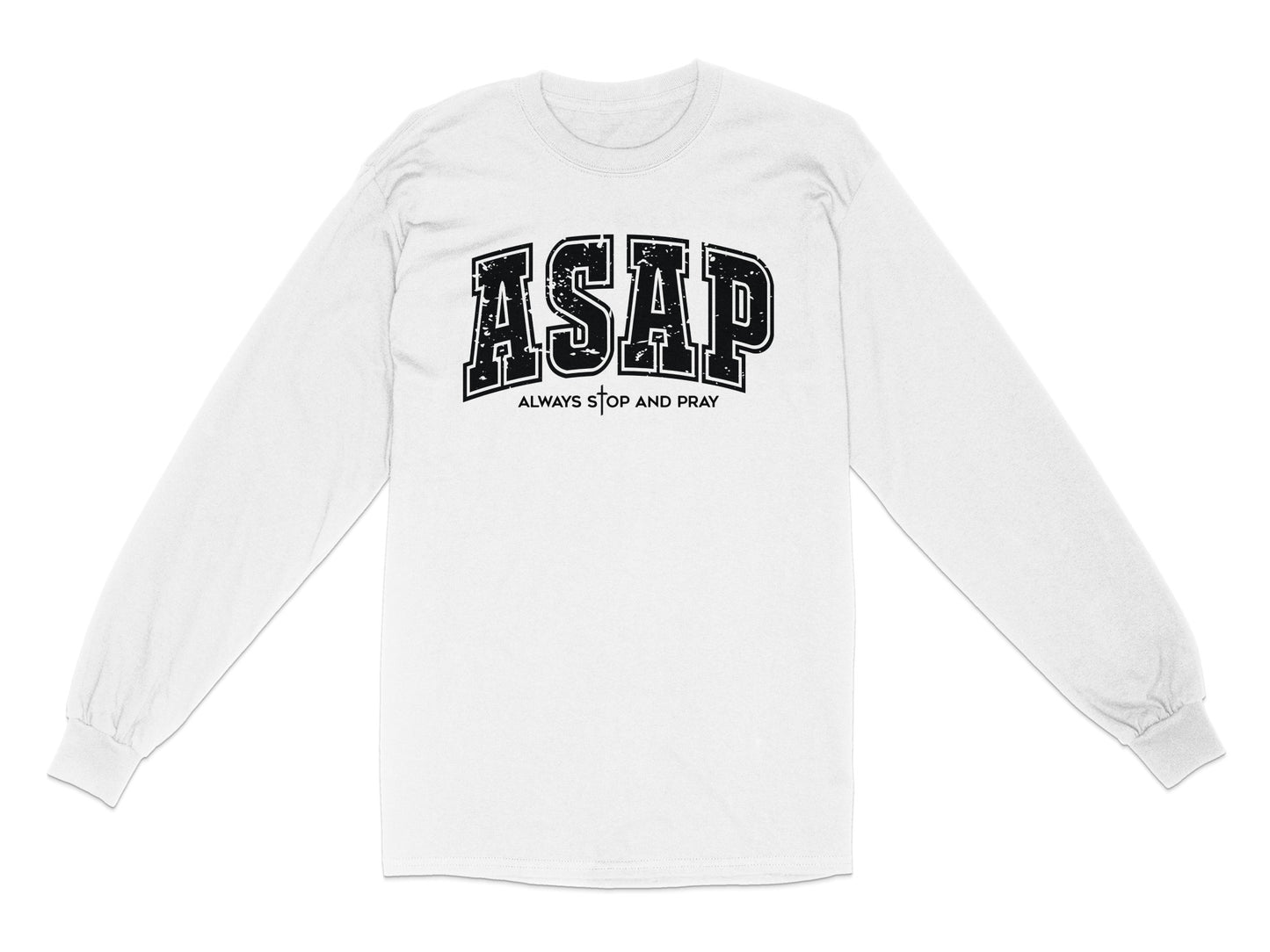 ASAP Always Stop And Pray Graphic Long Sleeve product