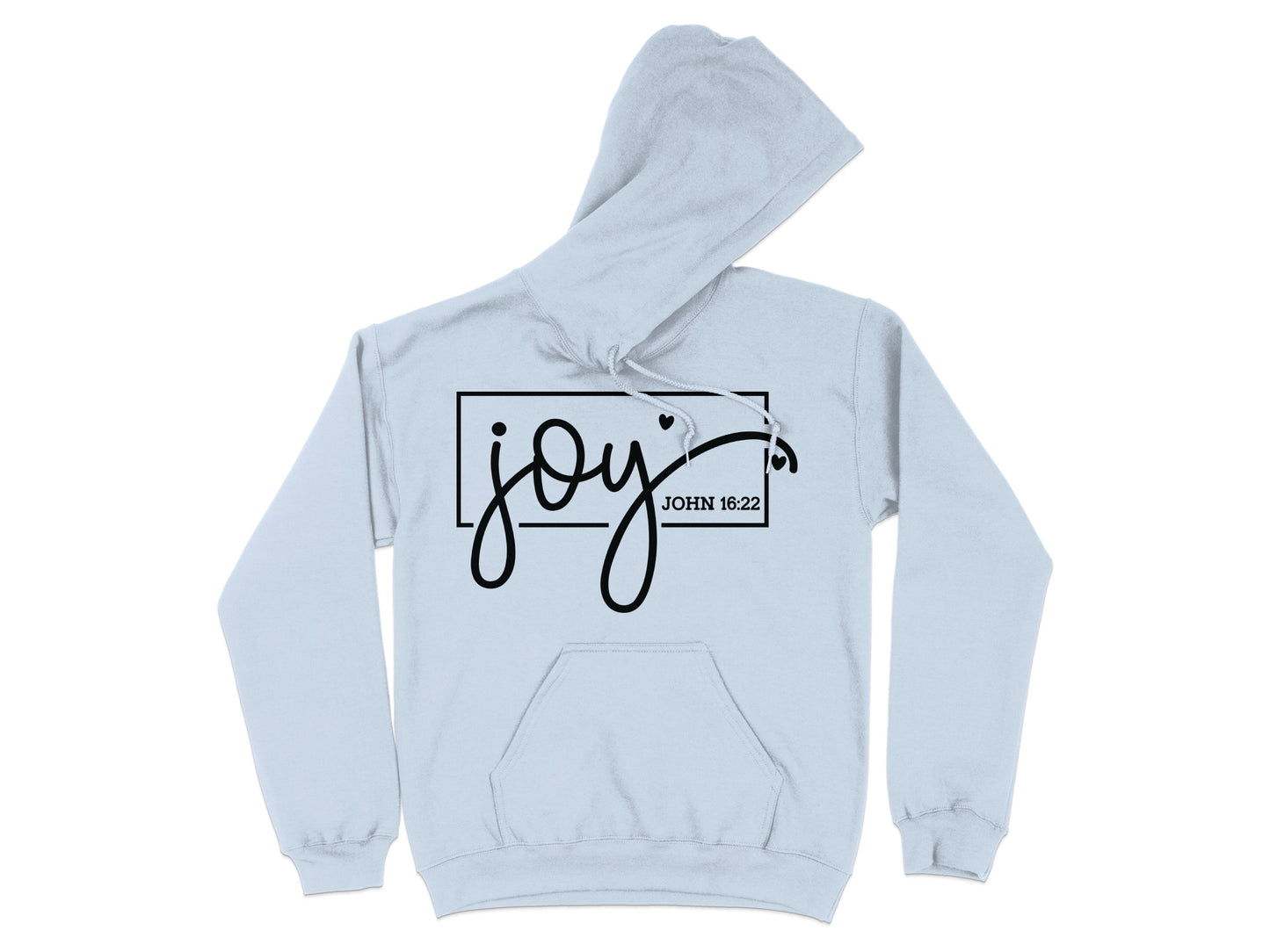 Joy John 16:22 Hoodie with Inspirational Message product