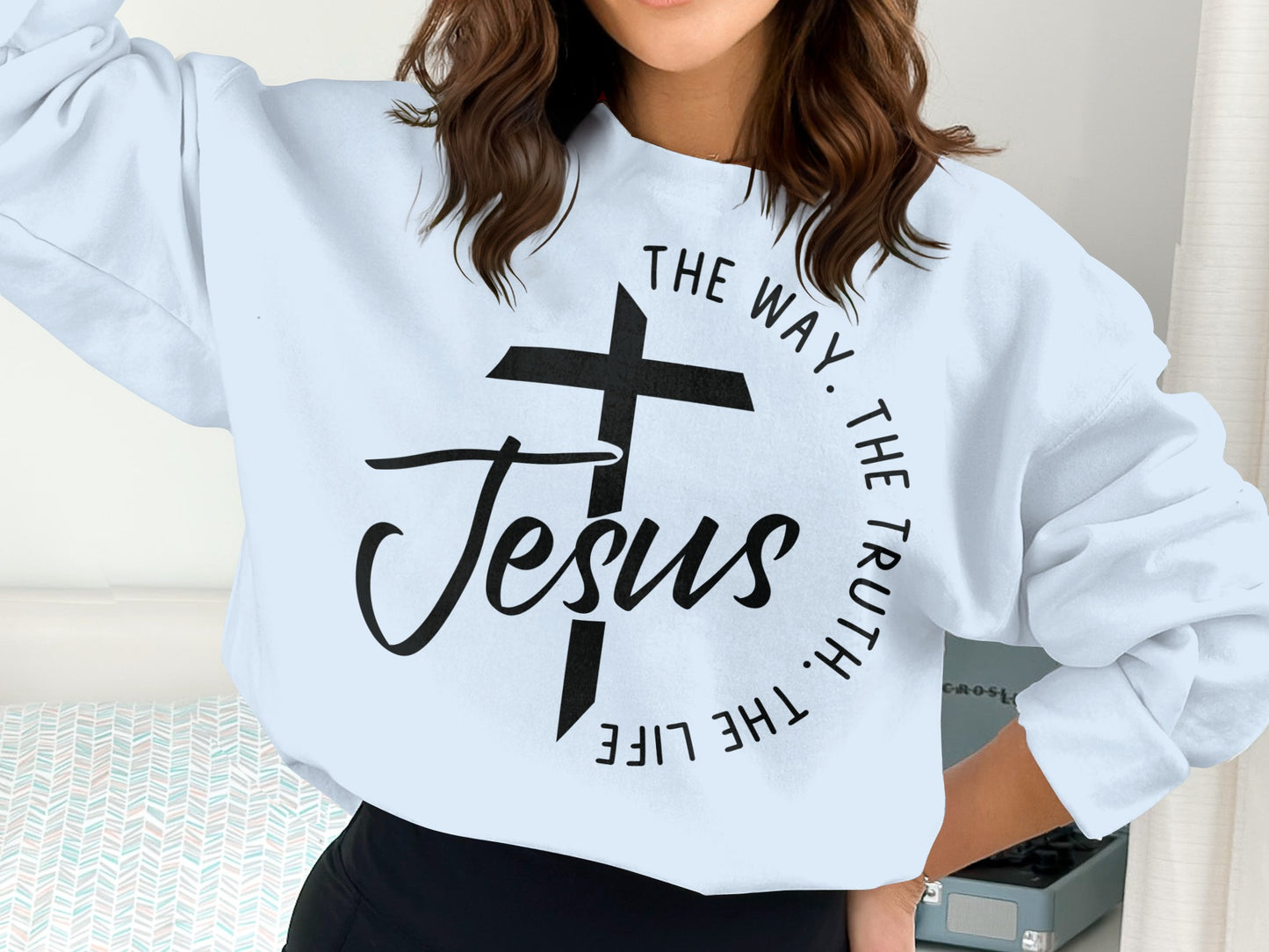 Inspirational Jesus The Way The Truth The Life product type