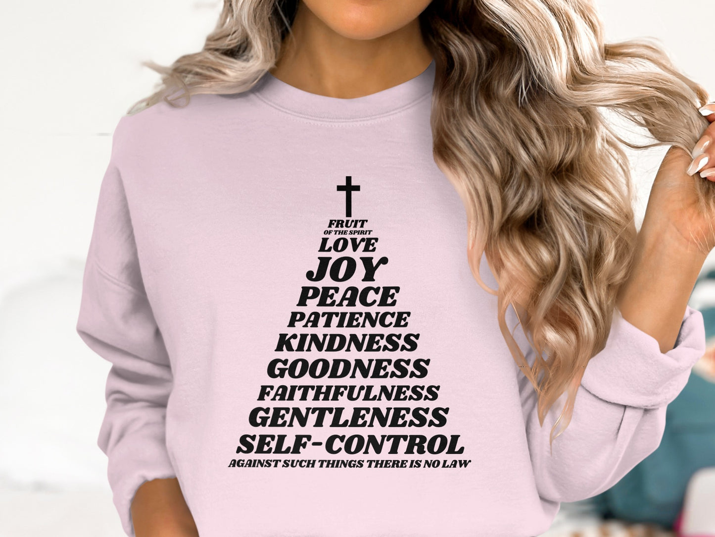 Fruit of the Spirit Love Joy Peace Sweatshirt product