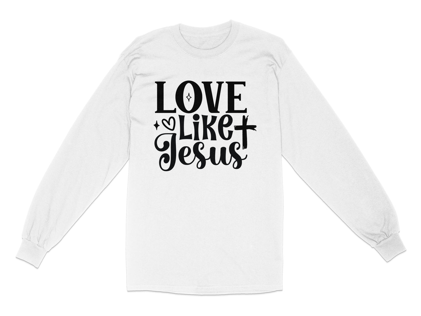 Love Like Jesus Graphic Long Sleeve Shirt product type