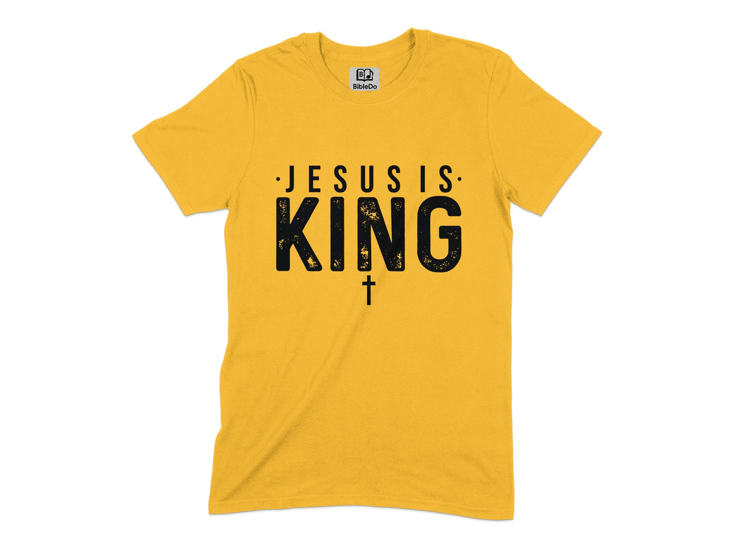 JESUS IS KING Inspirational and Faithful T-Shirt product