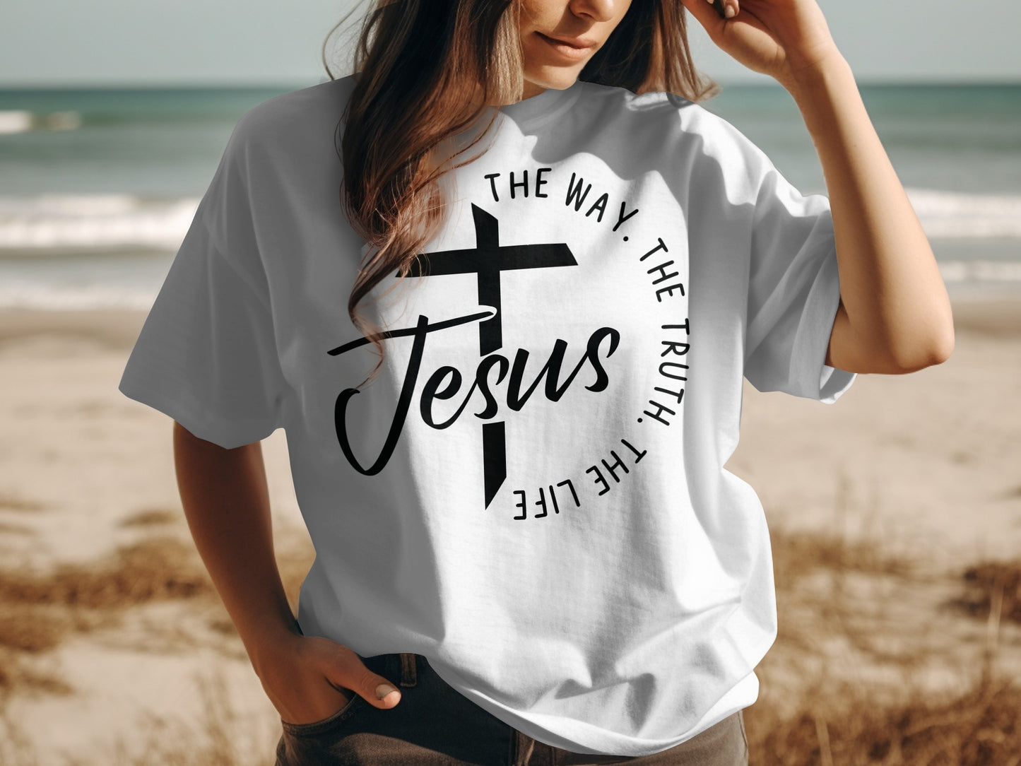 Jesus The Way The Truth The Life Graphic T-Shirt product