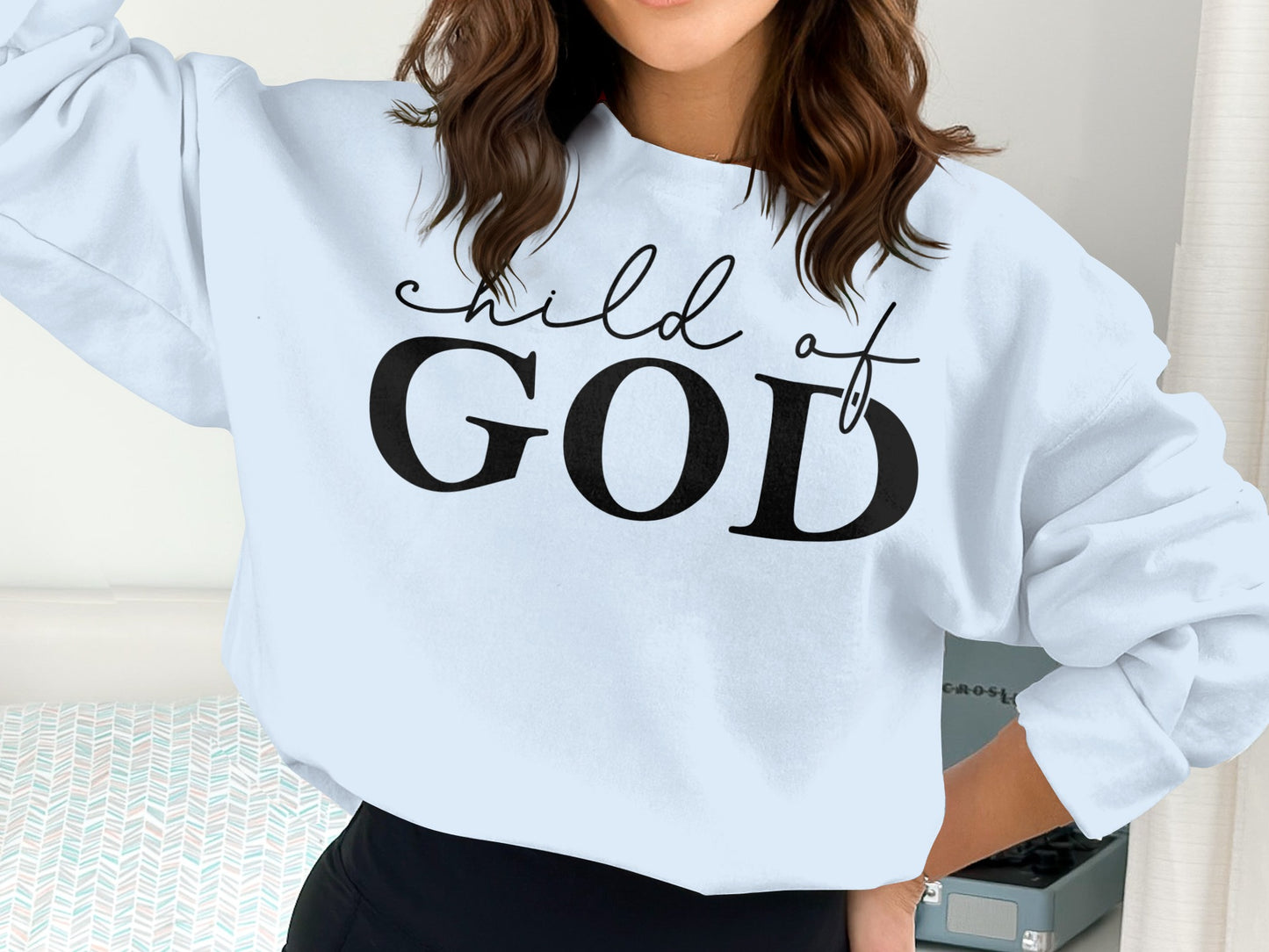 Child of God Inspirational Graphic Sweatshirt product