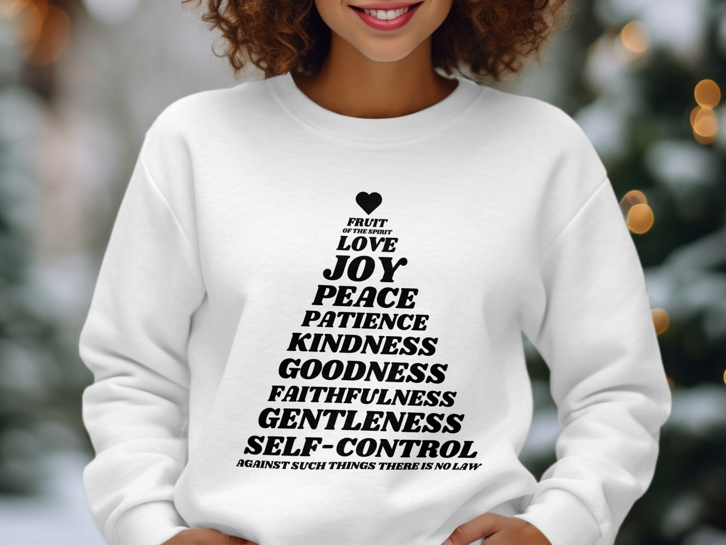 Fruit of the Spirit Tree Sweatshirt product type