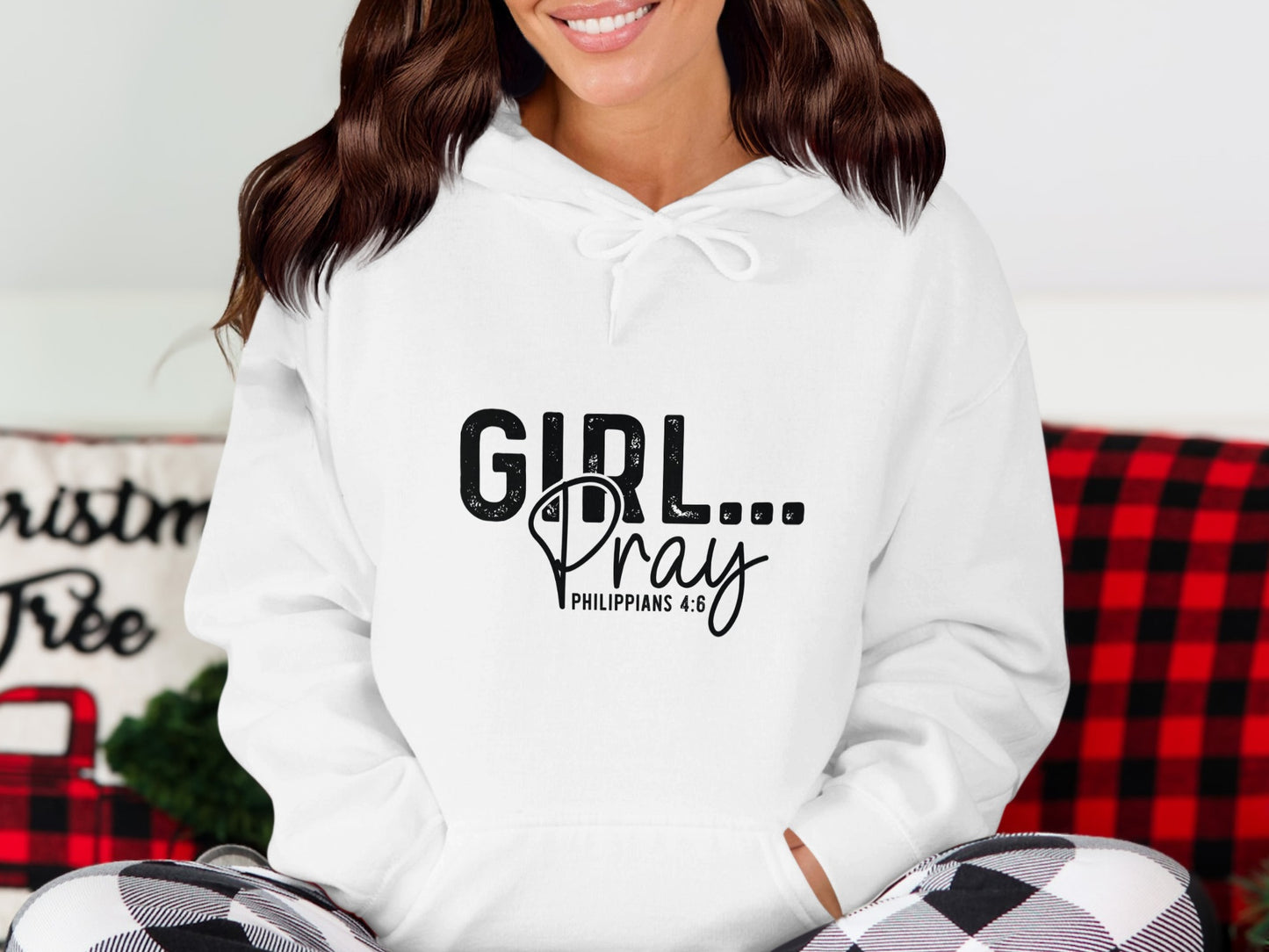 Girl Pray Philippians 4:6 Hoodie product