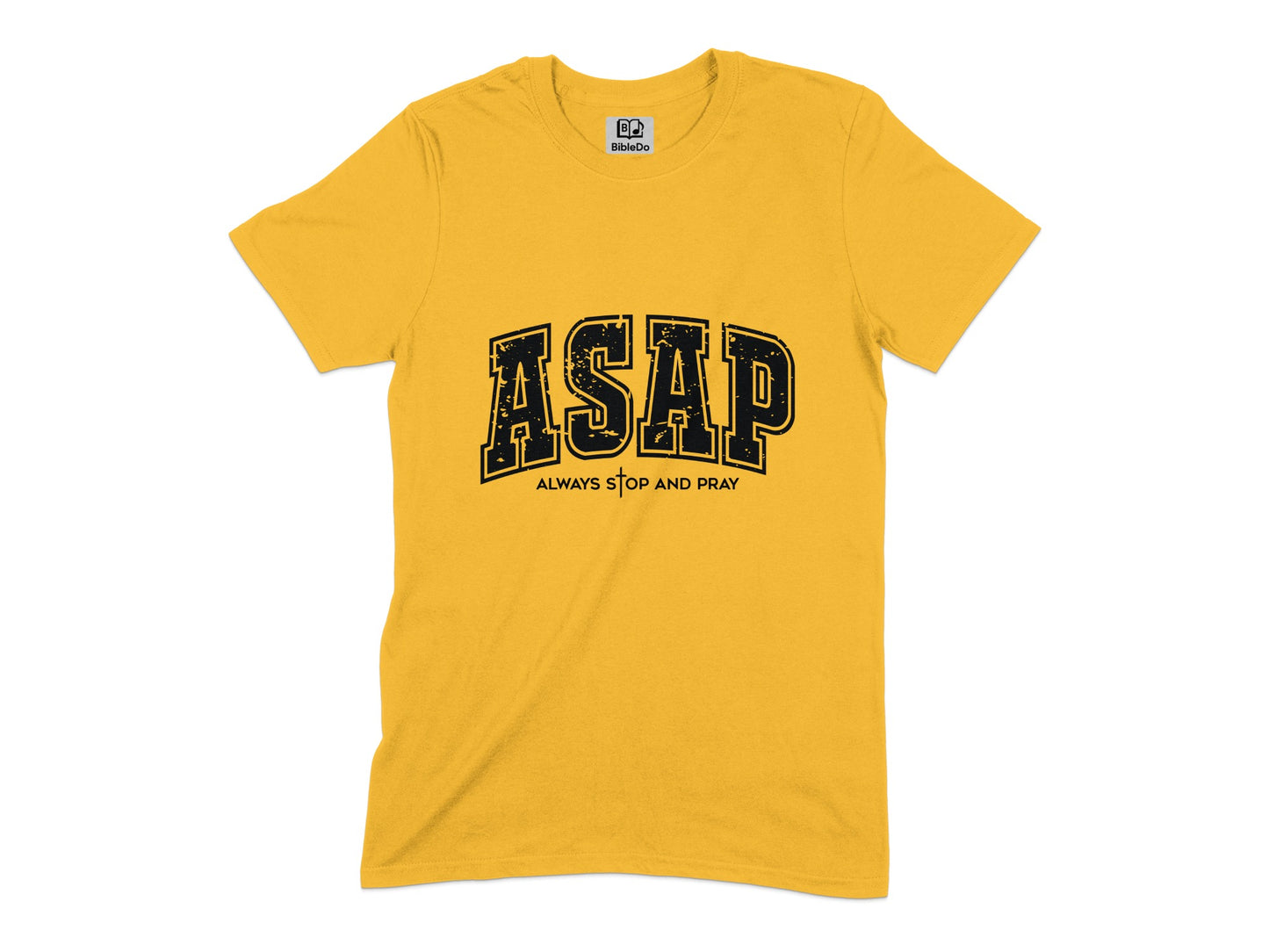 ASAP Always Stop And Pray Yellow T-Shirt product
