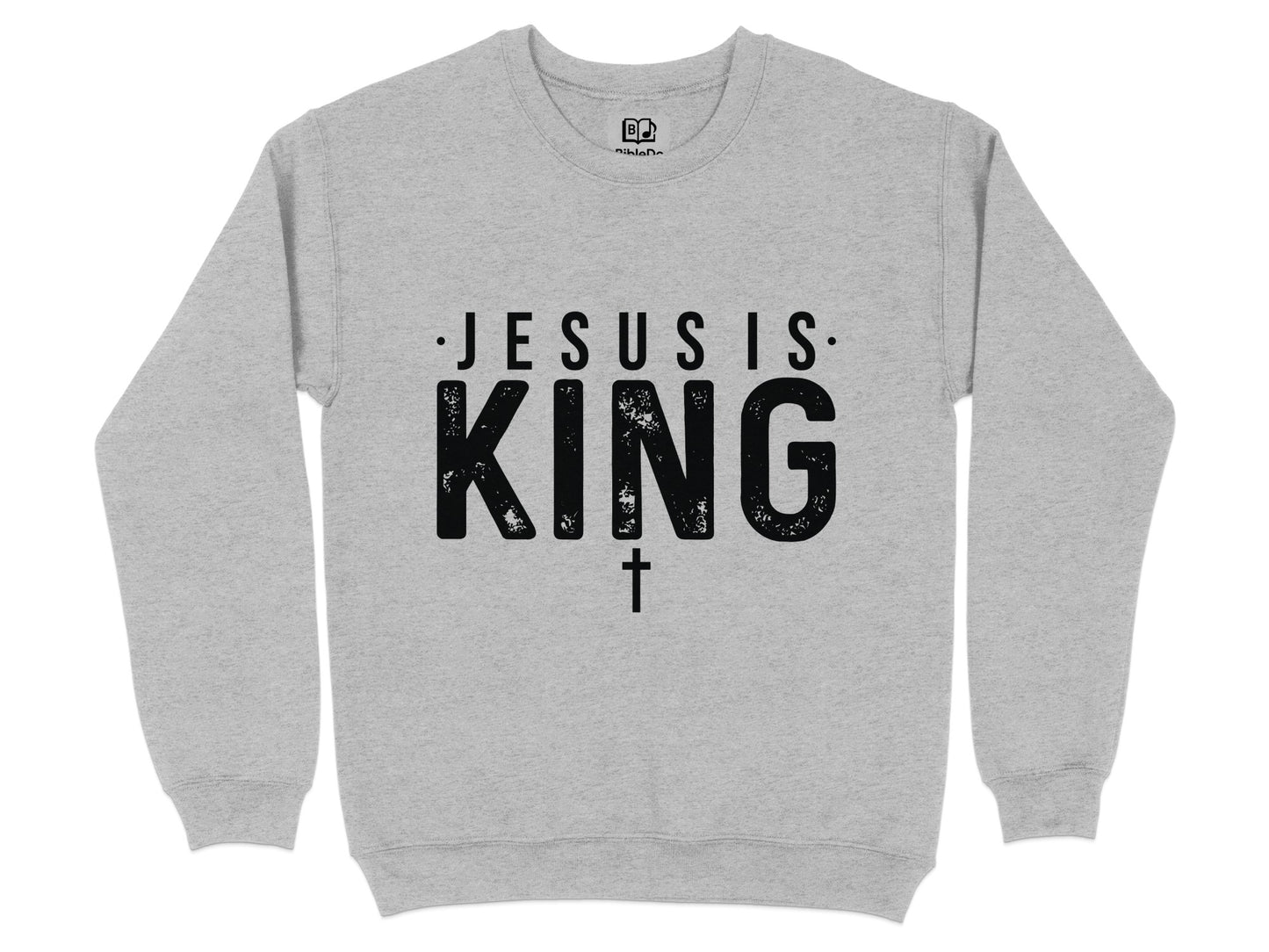 JESUS IS KING Printed Graphic Sweatshirt product type