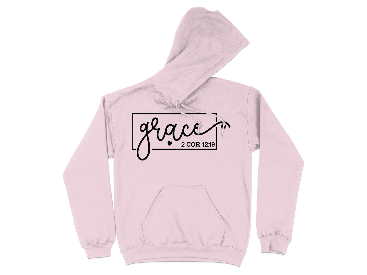2 COR 12:19 Grace Hoodie Product Type