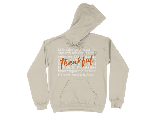 Thankful Family Gatherings Hoodie Sweatshirt
