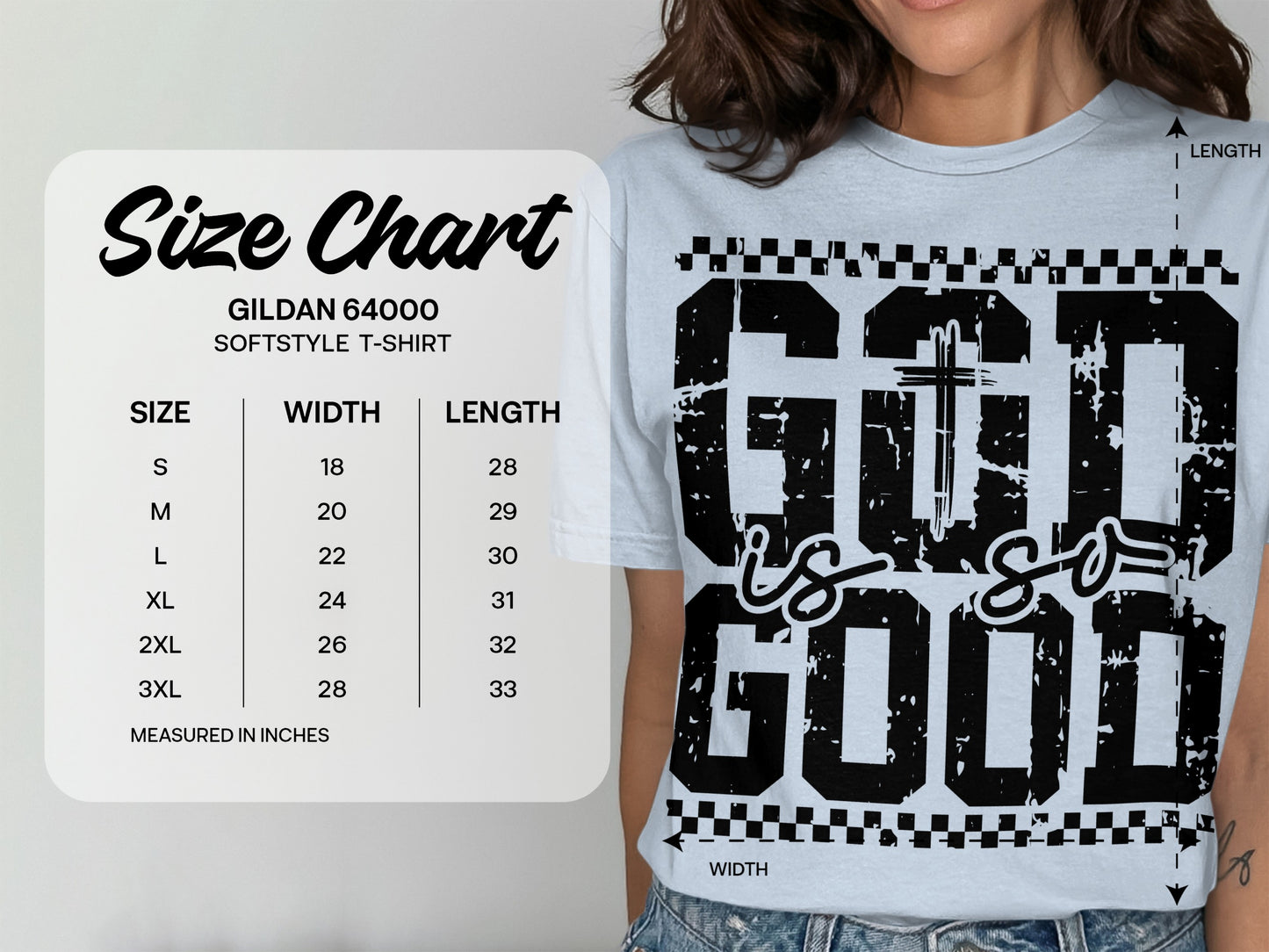 God is So Good Graphic Softstyle T-Shirt product