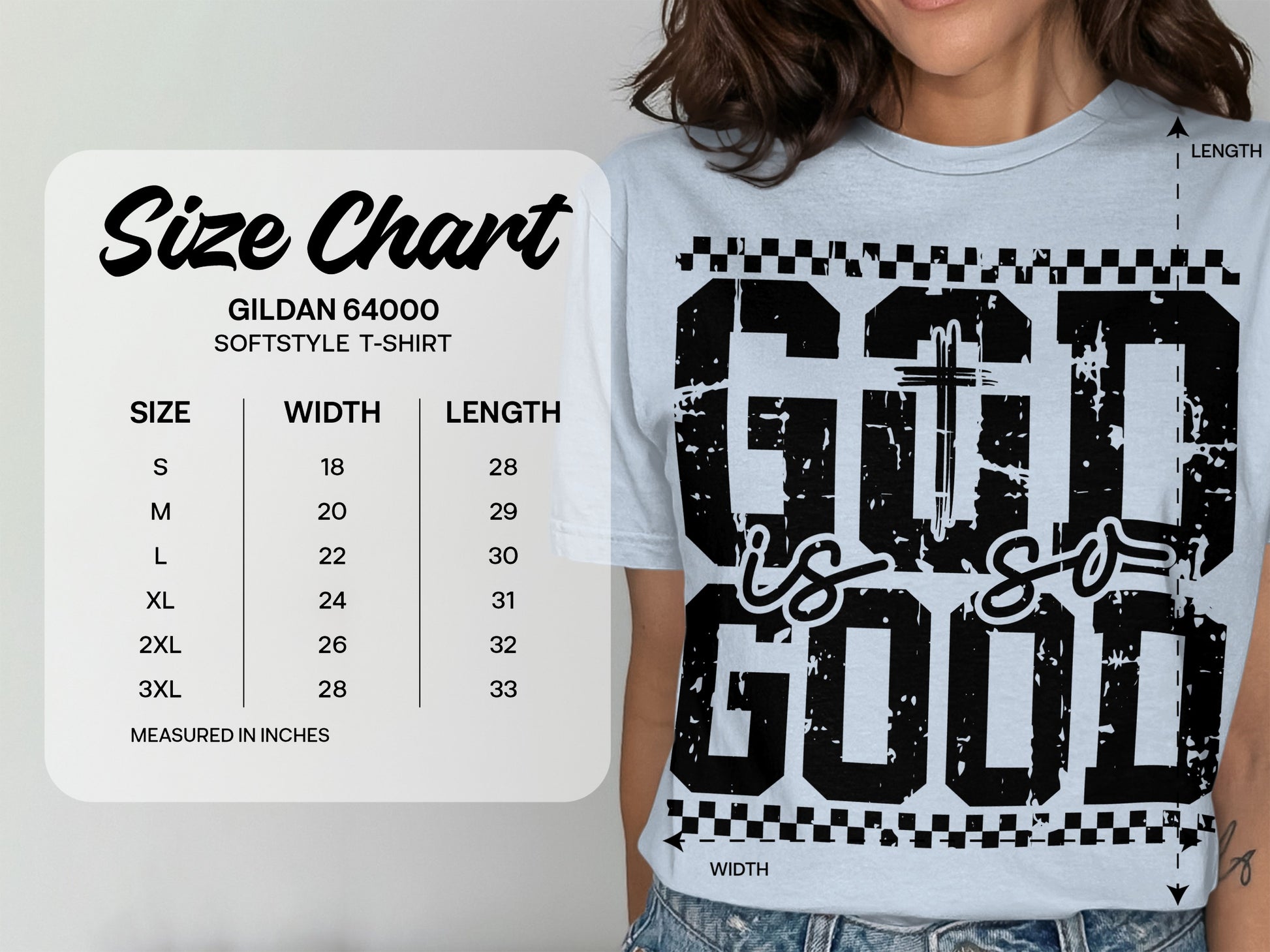 God is So Good Graphic Softstyle T-Shirt product