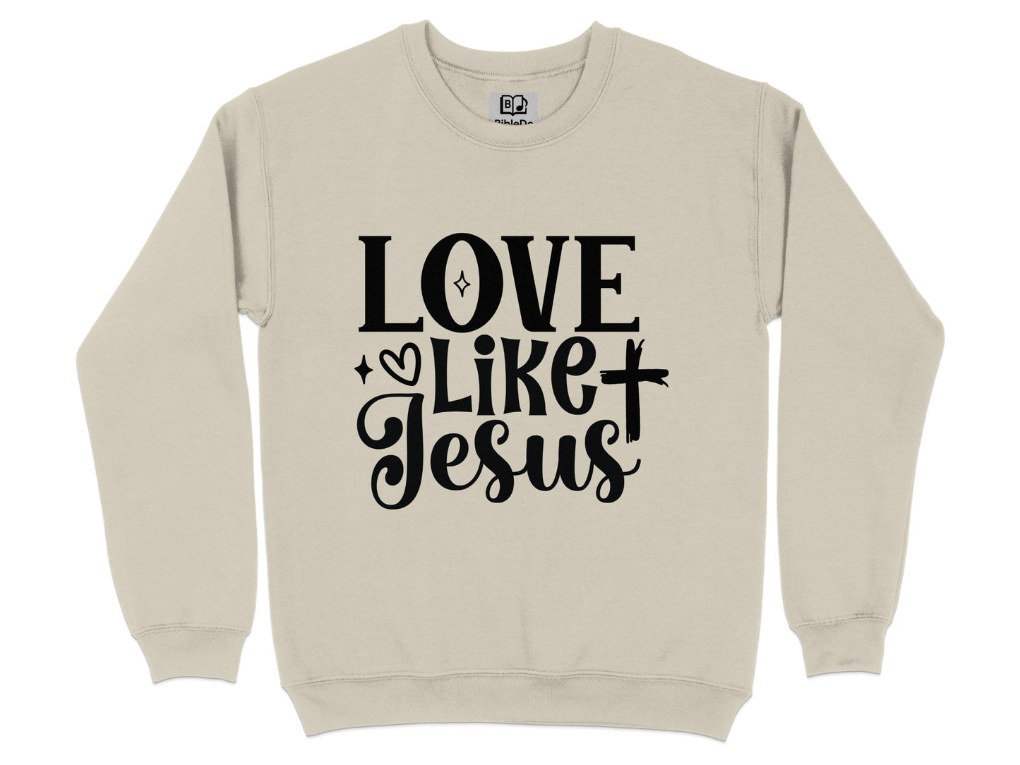 Love Like Jesus Sweatshirt Inspirational Product
