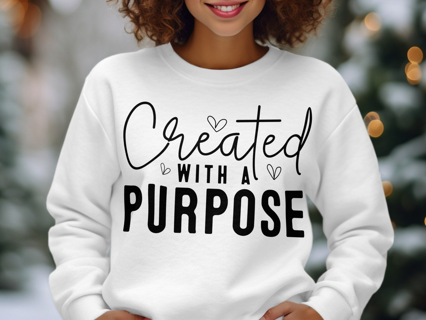 Created With A Purpose Sweatshirt product type