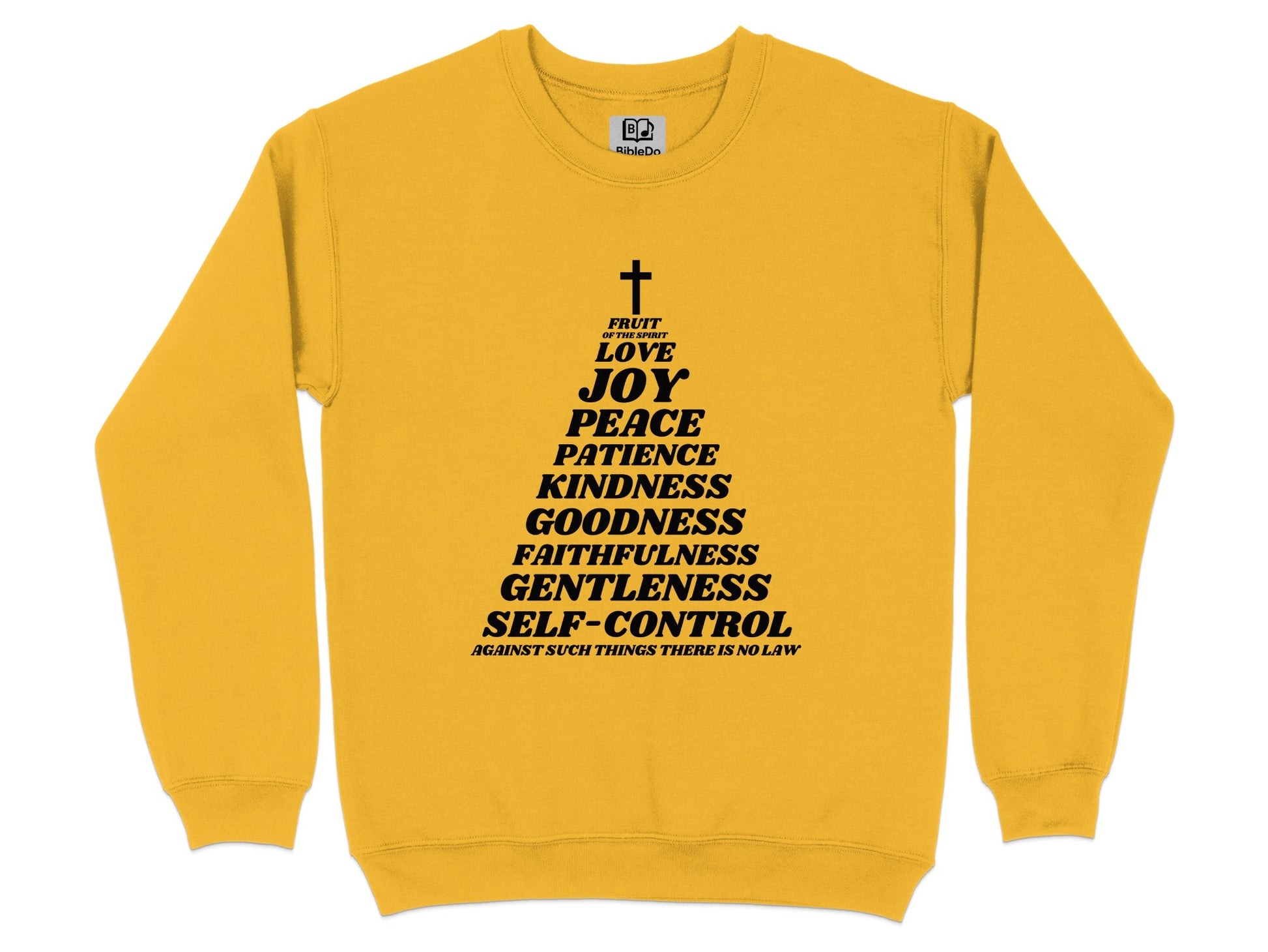 Fruit of the Spirit Christian Words Sweatshirt product type