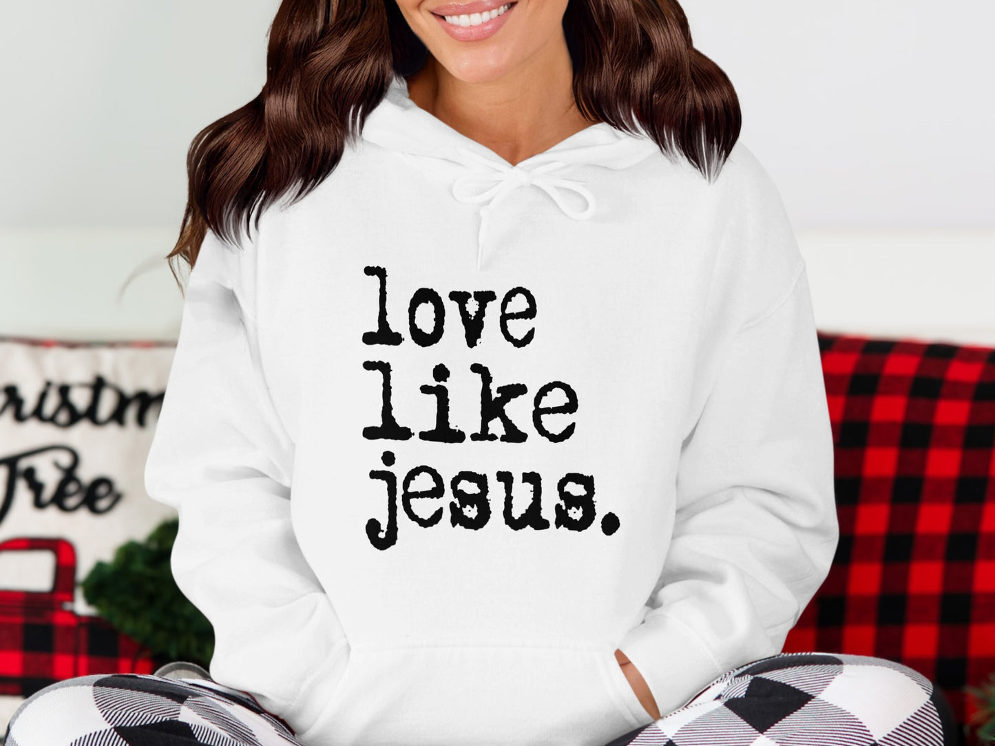 Love Like Jesus Hoodie Inspirational Attire for All Occasions
