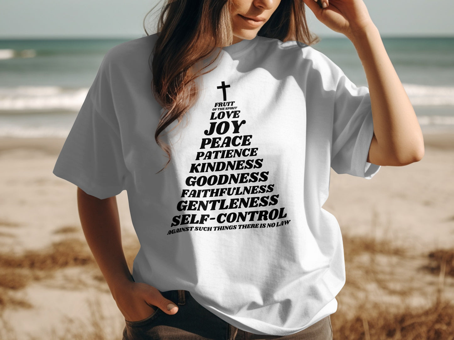 Inspirational Christian Theme Graphic T-Shirt product