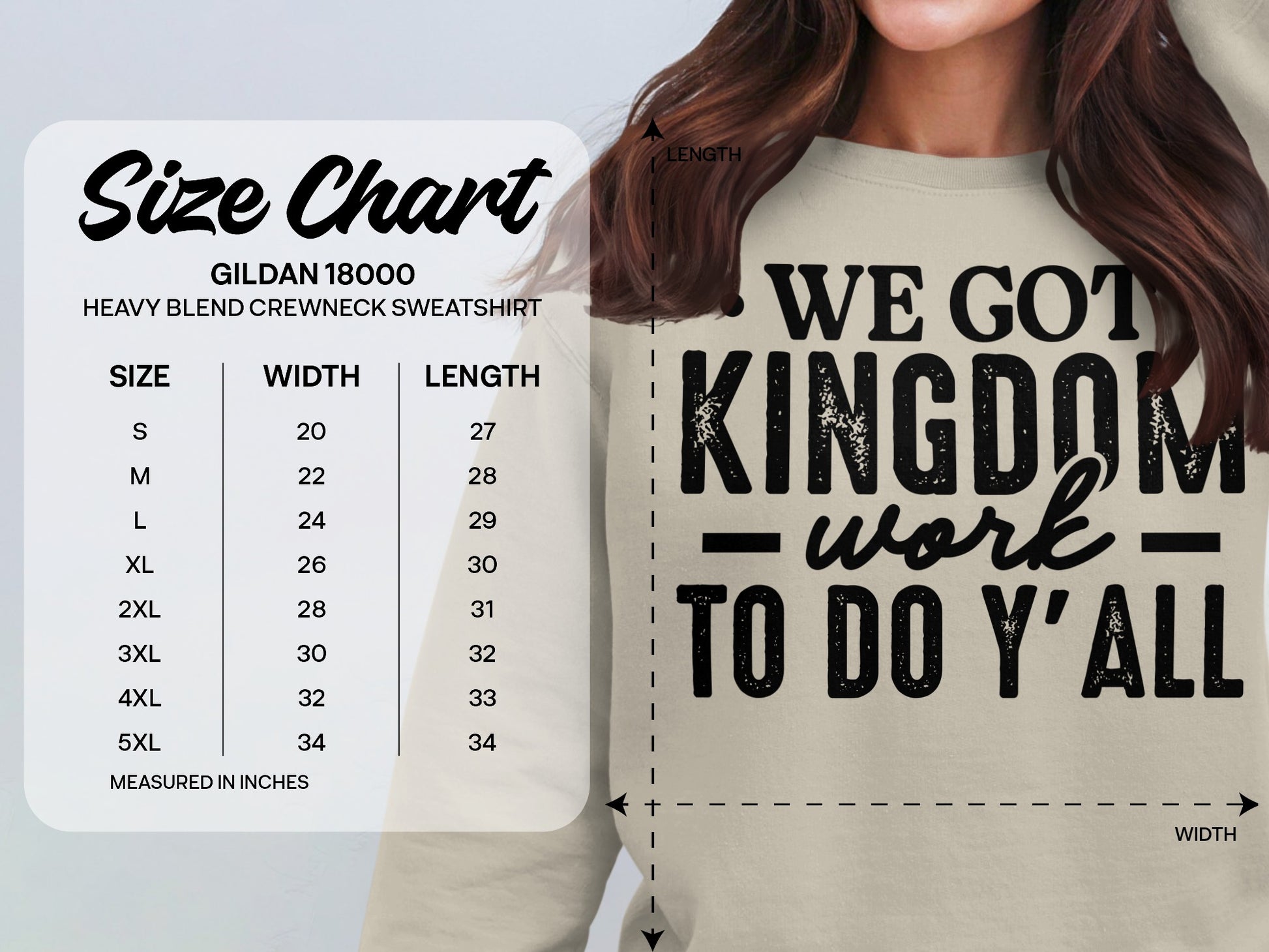 We Got Kingdom Work To Do Y'all Sweatshirt