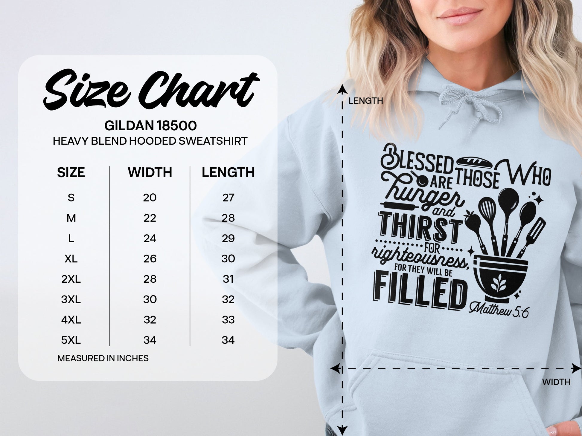 Blessed Are Those Who Hunger And Thirst Sweatshirt