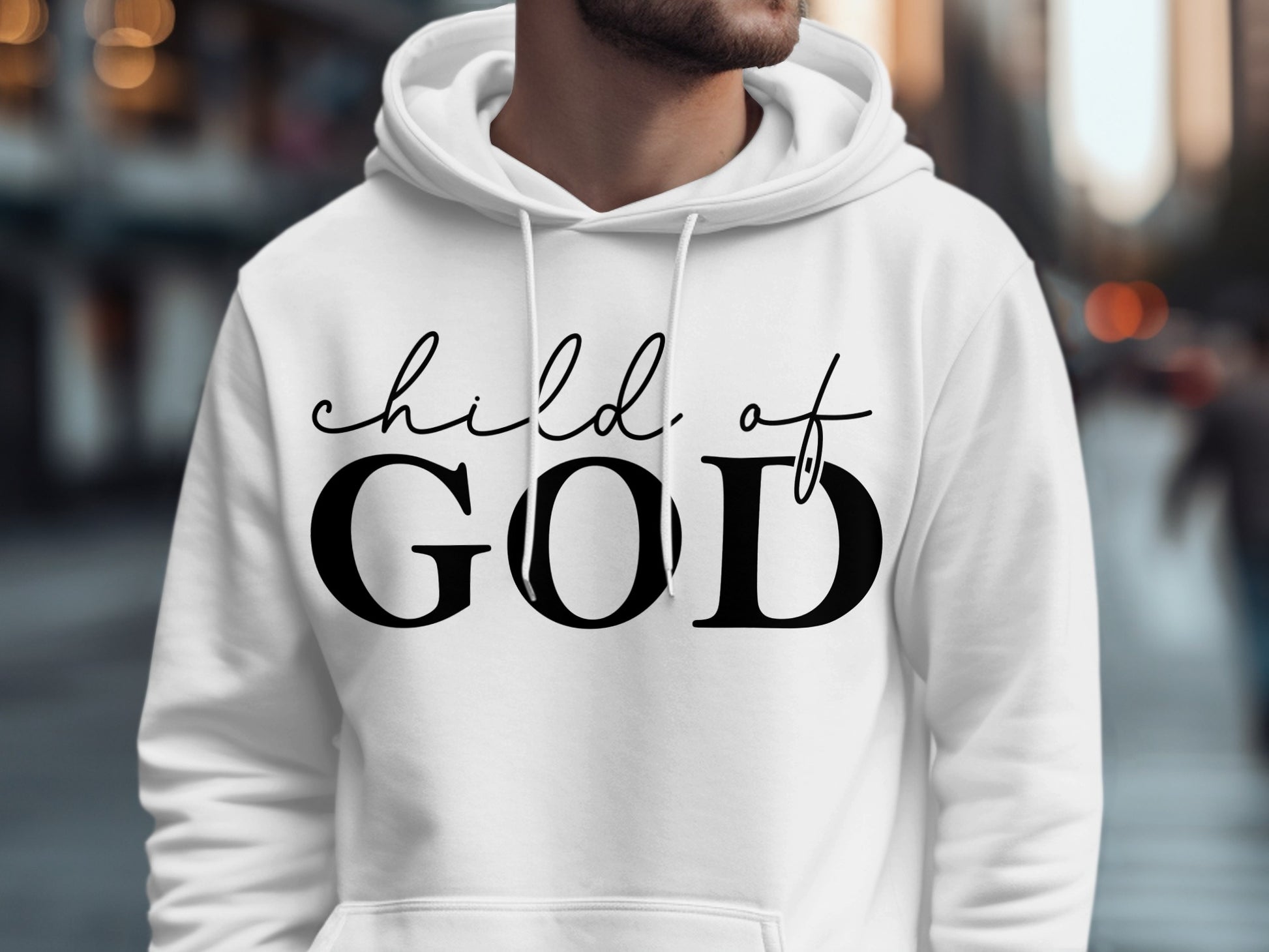 Child of GOD Stylish Text Hoodie product