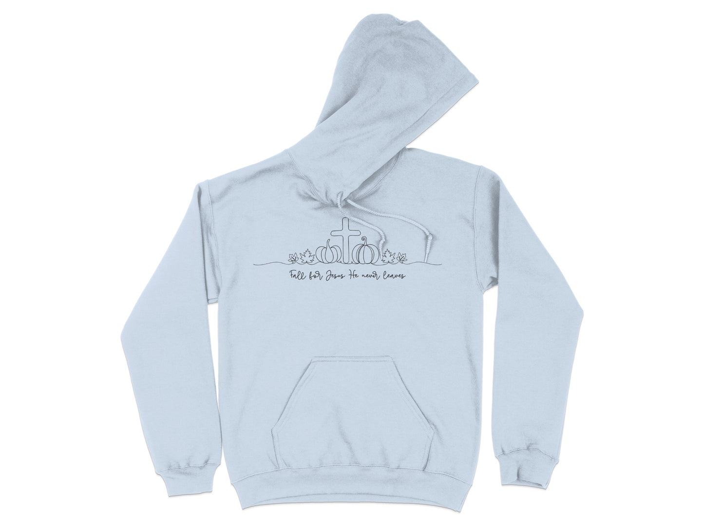 Faith Hope Love themed hooded pullover hoodie product
